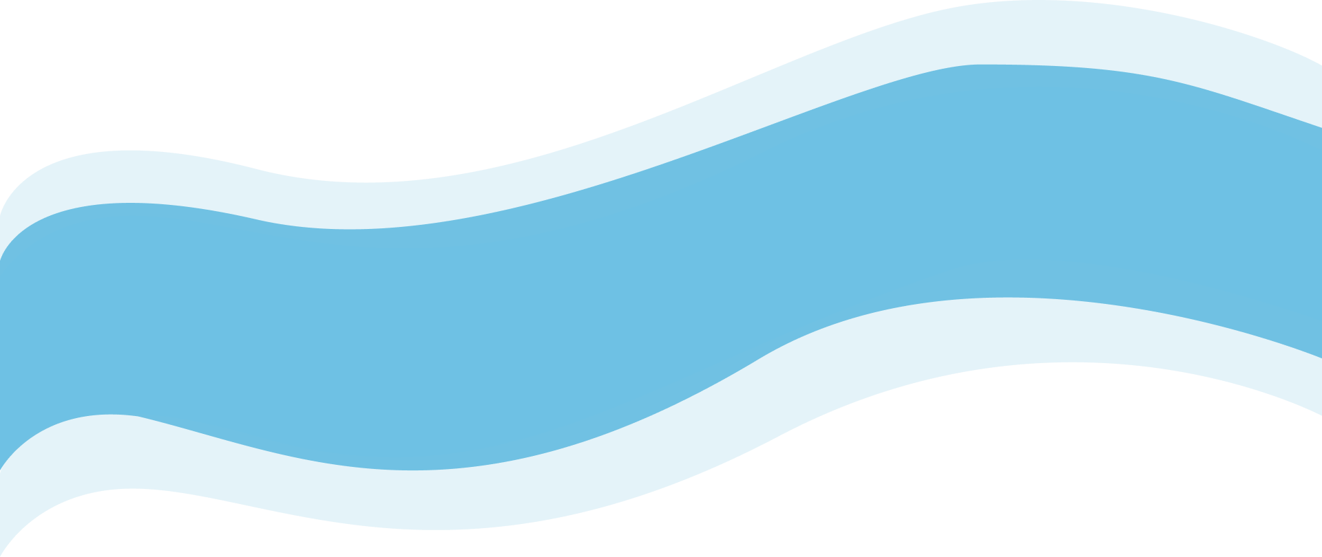 forma onda a 3 azzurra