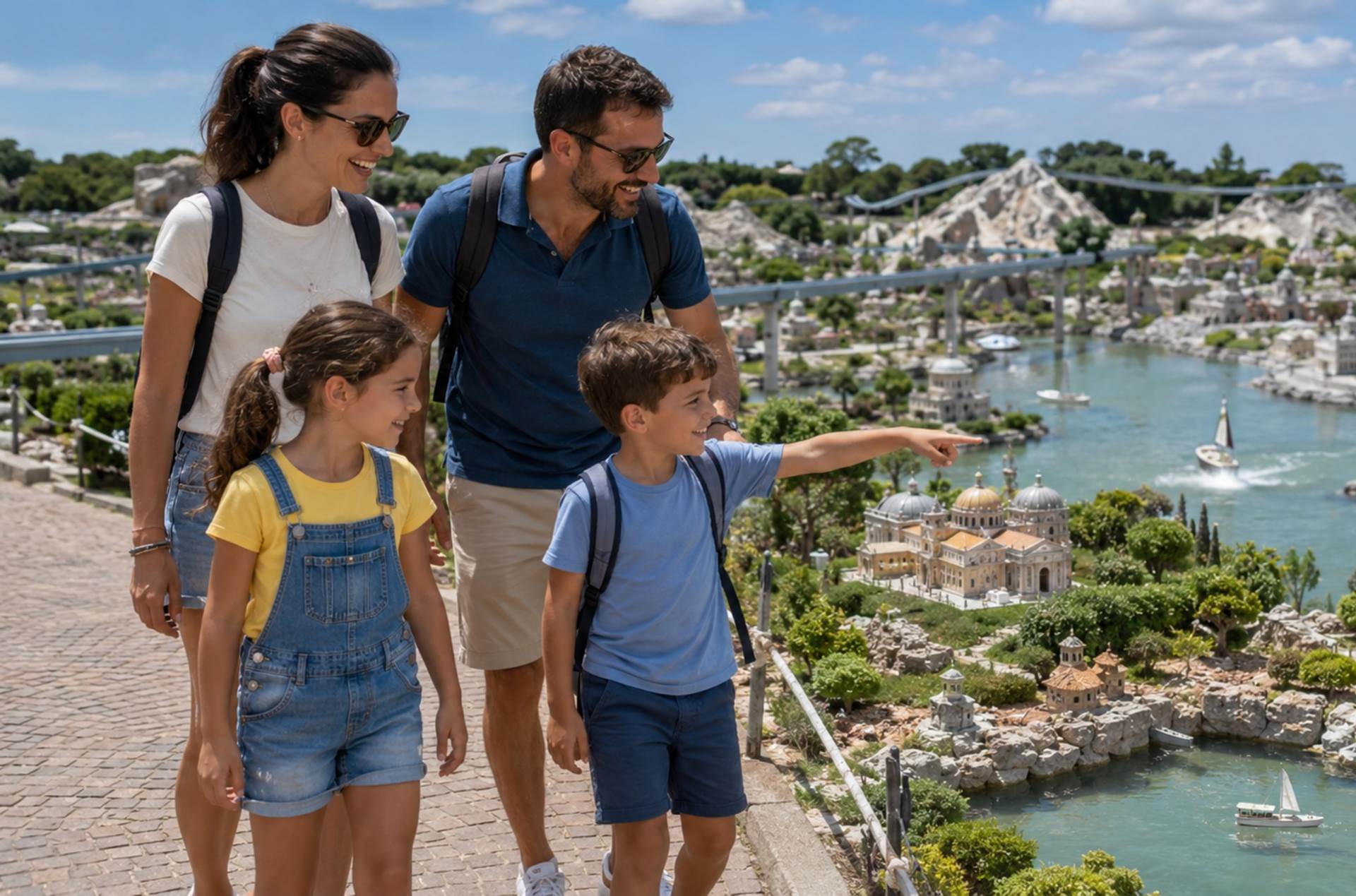 famiglia italia miniatura